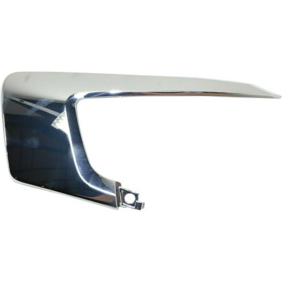 2016 2017 2018 2019 Mitsubishi Outlander Sport Left Side Front Bumper Upper Chrome Trim Molding - Texas-e-parts