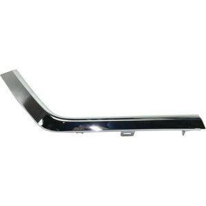 2016 2017 2018 2019 Mitsubishi Outlander Sport Left Side Front Bumper Lower Chrome Trim Molding - Texas-e-parts