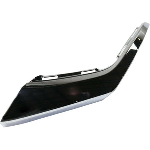 2015 2016 2017 2018 2019 2020 2021 2022 Mitsubishi Outlander & Outlander PHEV Front Bumper Lower Chrome Trim Left Driver Side - Texas-e-parts