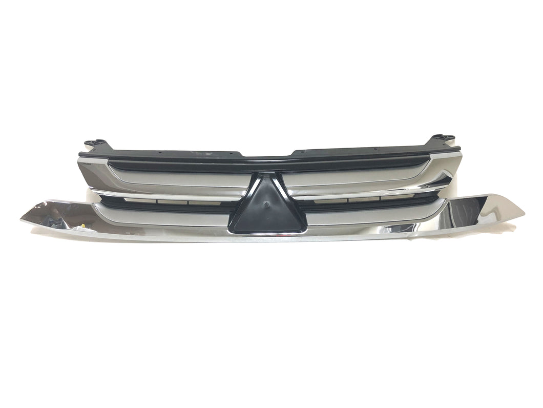2016-2018 Mitsubishi Outlander Grille Front Bumper Upper Grille - Texas-e-parts
