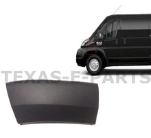 Load image into Gallery viewer, 2019 2020 2021 2022 Ram Promaster Front Fender Left Molding Trim Flare Black Driver Side - Texas-e-parts