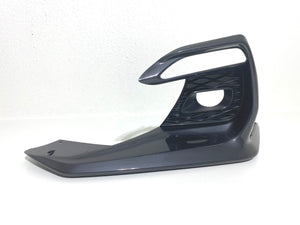 2018 2019 2020 2021 2022 2023 2024 Infiniti Q50 Q50s Sports Front Bumper Fog Light Cover Set Gray Left Driver Right Passenger Side - Texas-e-parts