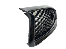 Load image into Gallery viewer, 2018 2019 2020 2021 2022 2023 2024 Infiniti Q50 Front Bumper Upper Grille Gloss Black - Texas-e-parts