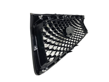 Load image into Gallery viewer, 2018 2019 2020 2021 2022 2023 2024 Infiniti Q50 Front Bumper Upper Grille Gloss Black - Texas-e-parts