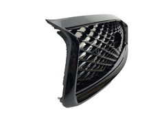 Load image into Gallery viewer, 2018 2019 2020 2021 2022 2023 2024 Infiniti Q50 Front Bumper Upper Grille With Sensor Holes &amp; Camera Option Gloss Black - Texas-e-parts