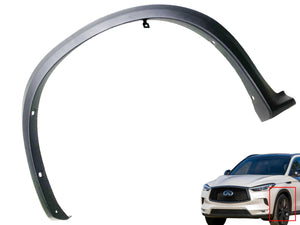 2019-2020 Infiniti QX50 Front Fender Flare Molding Trim Left Driver Side - Texas-e-parts