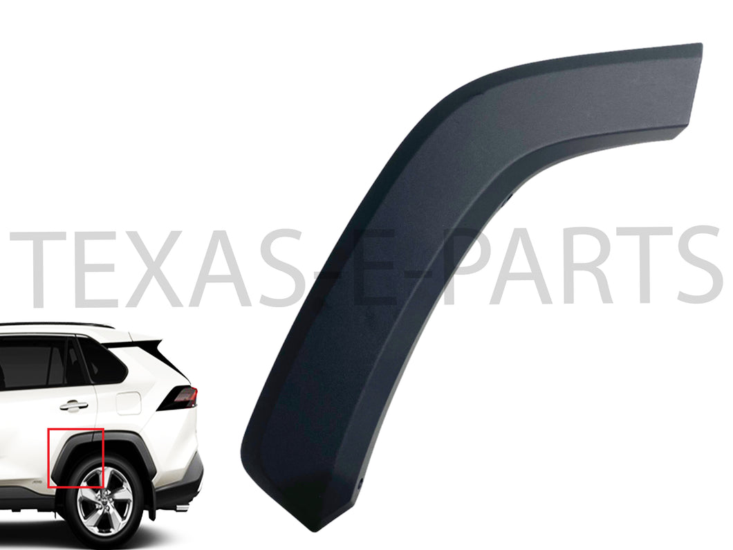 2019 2020 2021 2022 2023 2024 Toyota Rav4 Rear Door Flare Arch Molding Trim Left Driver Side - Texas-e-parts