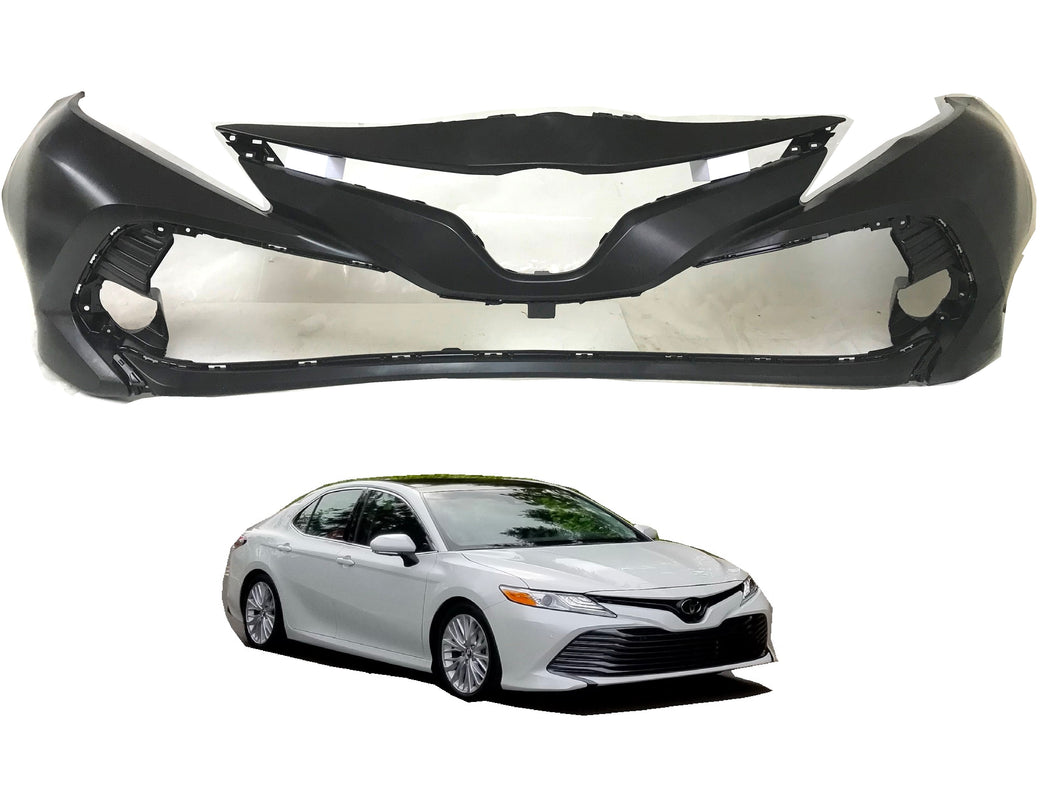 2018 2019 2020 Toyota Camry LE XLE Front Bumper Cover - Texas-e-parts