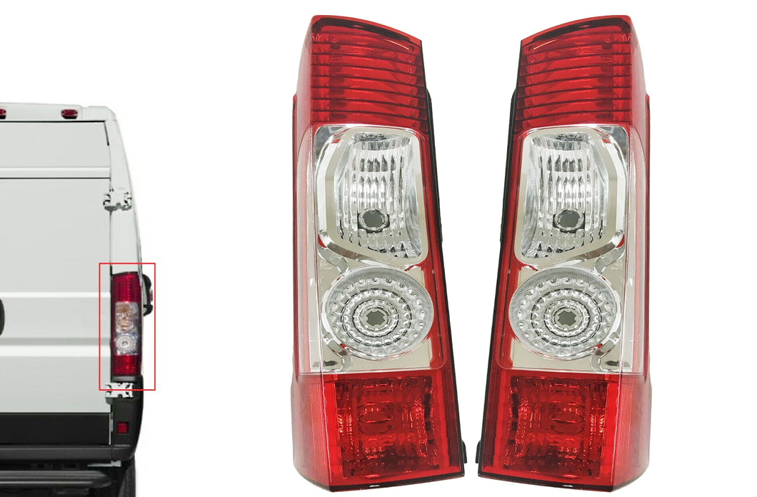 2014 2015 2016 2017 2018 2019 2020 2021 2022 2023 2024 Ram ProMaster 1500 2500 3500 Rear Tail Light Left Driver Right Passenger Set - Texas-e-parts