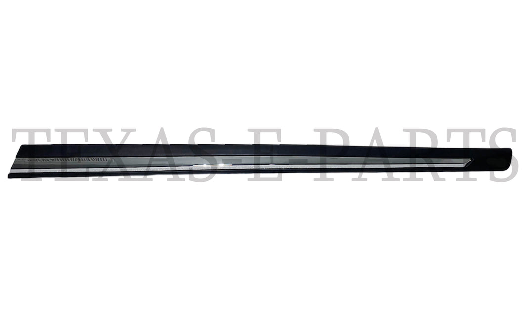 2017 2018 2019 2020 Nissan Rogue Front Door Molding Lower Chrome Right Passenger Side - Texas-e-parts