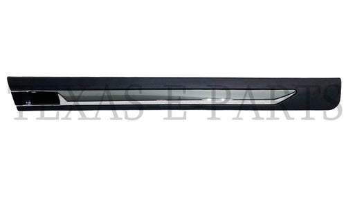 2017 2018 2019 2020 Nissan Rogue Rear Door Lower Molding Chrome Left Driver Side - Texas-e-parts