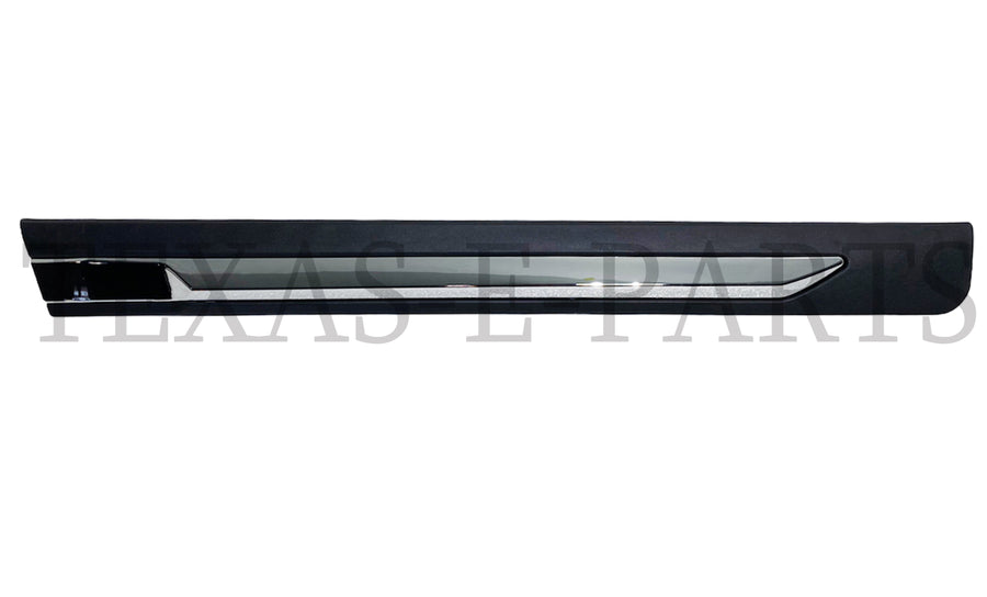 2017 2018 2019 2020 Nissan Rogue Rear Door Lower Molding Chrome Left Driver Side - Texas-e-parts