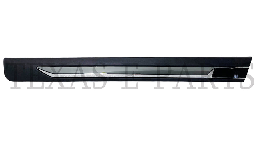 2017 2018 2019 2020 Nissan Rogue Rear Door Lower Molding Chrome Right Passenger Side - Texas-e-parts