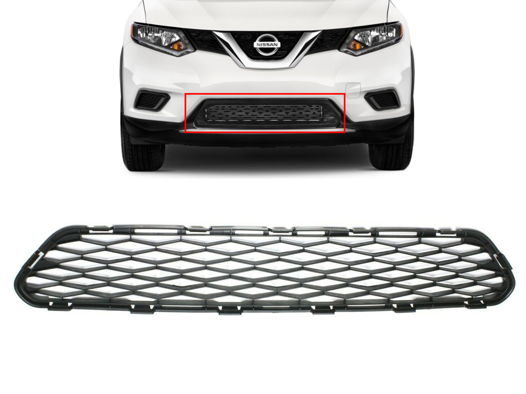 2014 2015 2016 Nissan Rogue Grille Front Bumper Lower Grille
