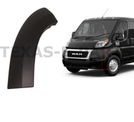 2019 2020 2021 2022 Ram ProMaster 1500 2500 3500 Front Bumper Left Driver Side End Cap Flare Molding Trim Black - Texas-e-parts
