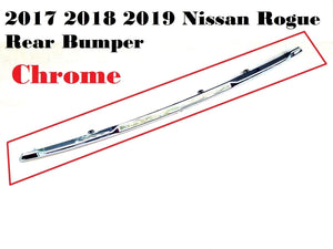 2017 2018 2019 2020 Nissan Rogue Rear Bumper Chrome Trim Accent Molding 85072-5HK0A - Texas-e-parts