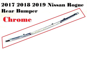 2017 2018 2019 2020 Nissan Rogue Rear Bumper Chrome Trim Accent Molding 85072-5HK0A