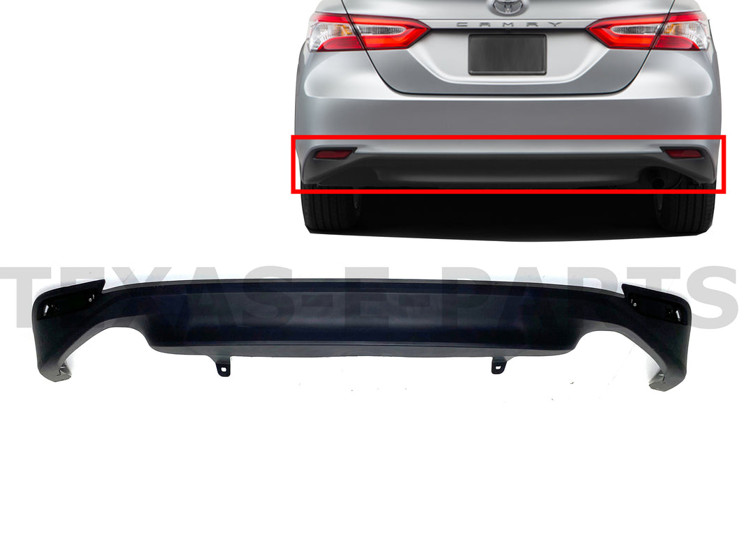 2018 2019 2020 2021 2022 Toyota Camry L LE XLE Rear Bumper Lower Cover Assembly