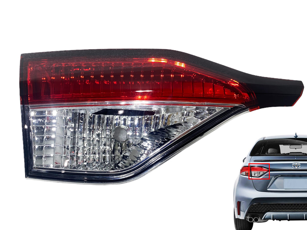 2020 2021 2022 Toyota Corolla XSE SE Left Rear Trunk Inner Tail Light Lamp Driver Side - Texas-e-parts