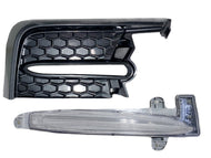 2020 2021 2022 Toyota Corolla XSE SE Right Front Bumper Daytime Running Fog Light With Gray Cover DRL - Texas-e-parts