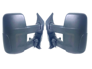 2015 2016 2017 2018 2019 2020 2021 2022 2023 2024 Ford Transit Left Right Front Door Side Rear View Long Arm Mirror Pair - Texas-e-parts