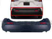 Load image into Gallery viewer, 2019 2020 2021 2022 Toyota Rav4 Rear Bumper Cover With Reflectors Assembly