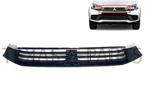 2016 2017 Mitsubishi Outlander Sport Grille Front Bumper Upper Grille - Texas-e-parts
