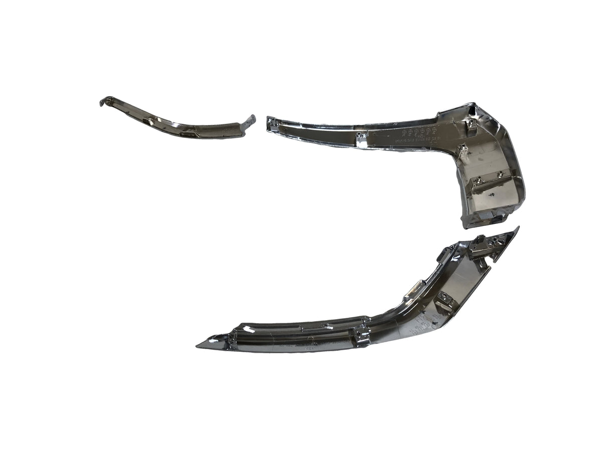 Car Trim Front Bumper Lower Chrome Trim - Passenger Side (Right) For 2016-2022 Mitsubishi Outlander / PHEV Bumpers & Parts For Mitsubishi Outlander Car Trim Front Bumper Lower Chrome Trim - Passenger Side (Right) For 2016-2022 Mitsubishi Outlander / PHEV Bumpers & Parts For Mitsubishi Outlander