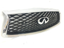 Load image into Gallery viewer, 2018 2019 2020 2021 2022 2023 Infiniti Q50 Q50s Bumper Grille Upper with Sensor Holes - Texas-e-parts