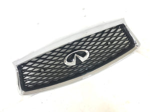 2018 2019 2020 2021 2022 2023 Infiniti Q50 Q50s Bumper Grille Upper with Sensor Holes - Texas-e-parts