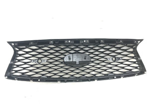 2018 2019 2020 2021 2022 2023 Infiniti Q50 Q50s Bumper Grille Upper with Sensor Holes - Texas-e-parts