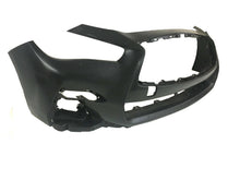 Load image into Gallery viewer, 2018 2019 2020 2021 2022 2023 2024 Infiniti Q50 Q50s Sports Front Bumper Cover With Upper Lower Grille &amp; Fog Light Cover Gloss Black - Texas-e-parts