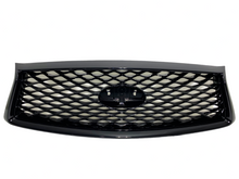 Load image into Gallery viewer, 2018 2019 2020 2021 2022 2023 2024 Infiniti Q50 Q50s Sports Front Bumper Cover With Upper Lower Grille &amp; Fog Light Cover Gloss Black - Texas-e-parts