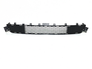 2018 2019 2020 2021 2022 2023 2024 Infiniti Q50 Q50s Sports Front Bumper Cover & Upper Grille With Sensor Holes Lower Grille Fog Light Covers Complete Gloss Black - Texas-e-parts
